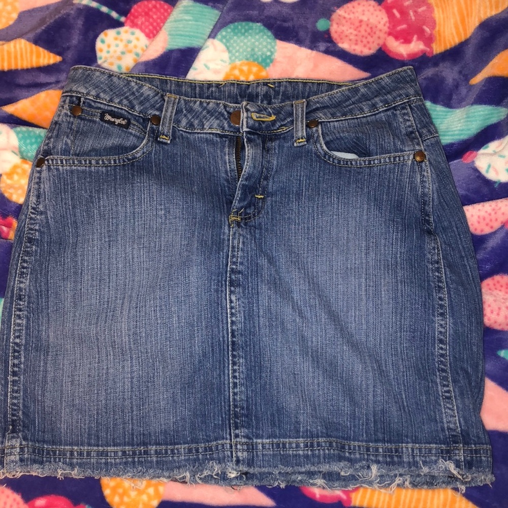 Wrangler Jean Skirt!